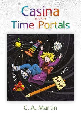 Book cover for Casina and the Time Portals