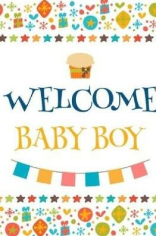 Cover of WELCOME Baby BOY Shower Guest Book