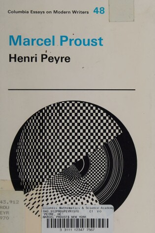 Cover of Marcel Proust