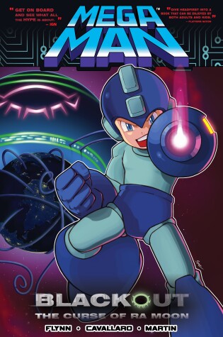 Cover of Mega Man 7: Blackout: The Curse of Ra Moon