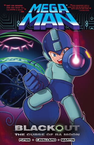 Book cover for Mega Man 7: Blackout: The Curse of Ra Moon