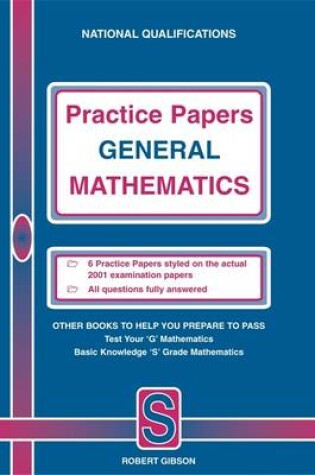 Cover of Practice Papers in General Mathematics