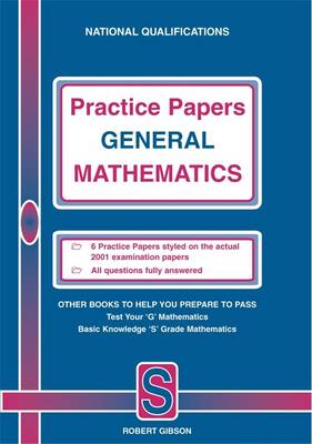 Book cover for Practice Papers in General Mathematics