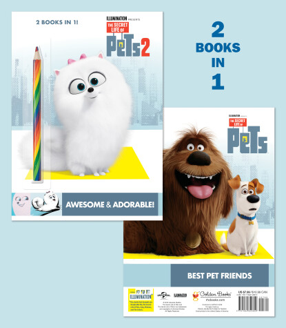 Book cover for Awesome & Adorable! (The Secret Life of Pets 2)/Best Pet Friends (The Secret Life of Pets)