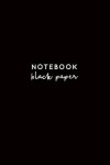 Book cover for Notebook Black Paper