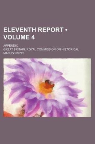 Cover of Eleventh Report (Volume 4); Appendix