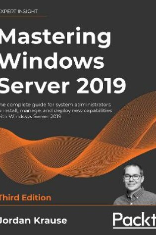 Cover of Mastering Windows Server 2019