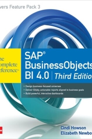 Cover of SAP BusinessObjects BI 4.0 The Complete Reference 3/E