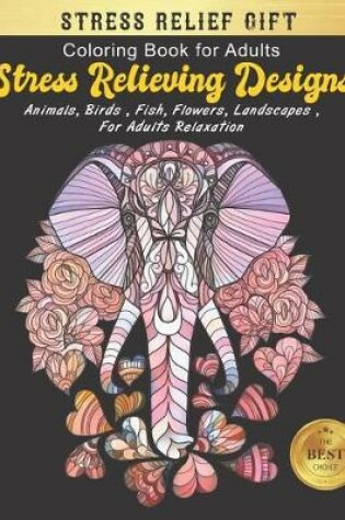 Cover of Coloring Books for Adults Relaxation Animals