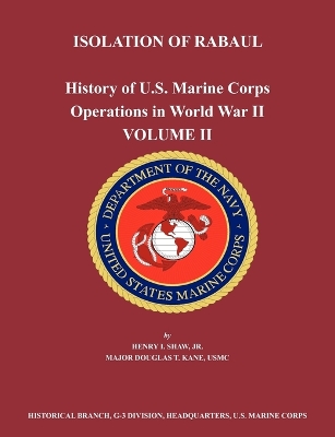 Book cover for History of U.S. Marine Corps Operations in World War II. Volume II