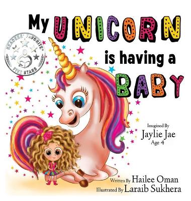 Book cover for My Unicorn is having a Baby!