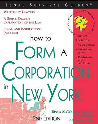 Cover of How to Form a Corporation in New York