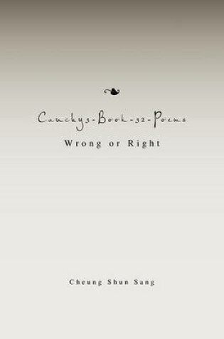 Cover of Cauchy3-Book 32-Poems