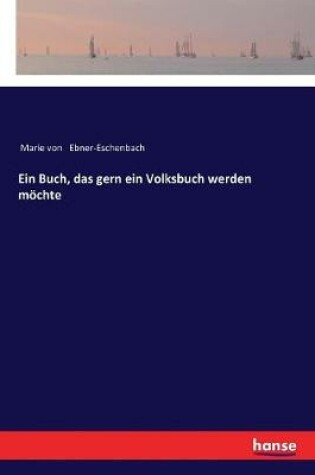 Cover of Ein Buch, das gern ein Volksbuch werden möchte