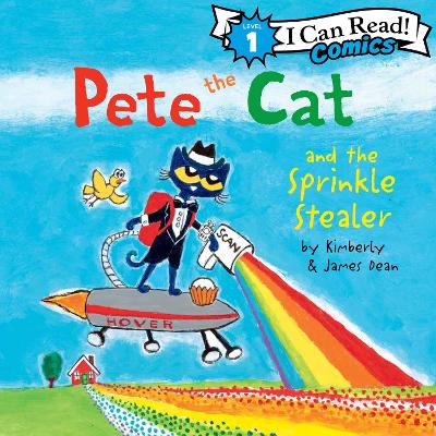 Book cover for Pete the Cat and the Sprinkle Stealer