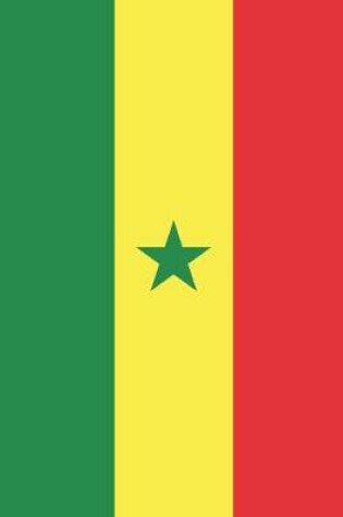 Cover of Senegal Travel Journal - Senegal Flag Notebook - Senegalese Flag Book