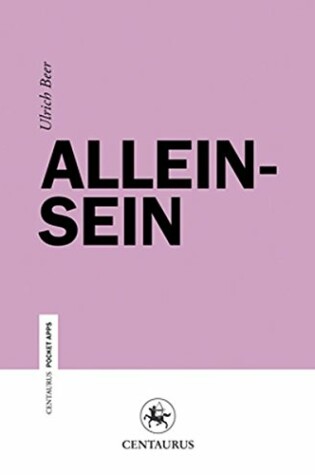 Cover of Alleinsein