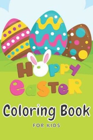 Cover of Happy Easter Coloring Book For Kids
