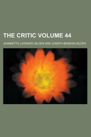 Cover of The Critic Volume 44