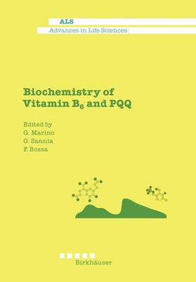 Book cover for Biochemistry of Vitamin B6 and PQQ