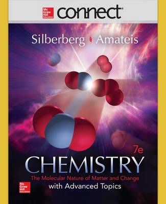 Book cover for Connect 2 Semester Access Card for Chemistry: The Molecular Nature of Matter and Change with Advanced Topics