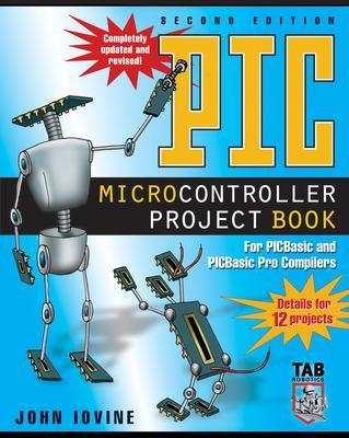 Book cover for PIC Microcontroller Project Book