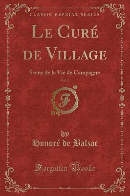 Book cover for Le Curé de Village, Vol. 2