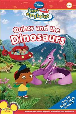 Book cover for Disney's Little Einsteins Quincy and the Dinosaurs