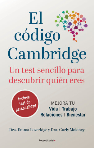 Book cover for El código Cambridge: Un test simple para descubrir quien eres / The Cambridge Co de