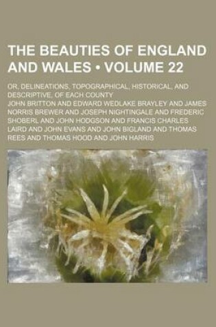 Cover of The Beauties of England and Wales (Volume 22); Or, Delineations, Topographical, Historical, and Descriptive, of Each County