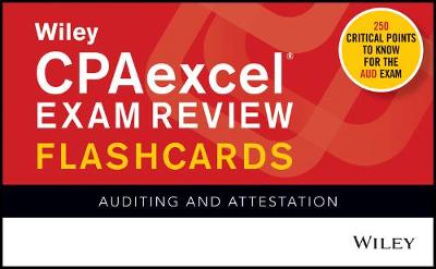 Book cover for Wiley CPAexcel Exam Review 2020 Flashcards