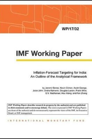 Cover of Inflation-Forecast Targeting for India