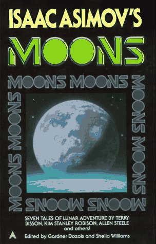 Book cover for Isaac Asimov's "Moons"