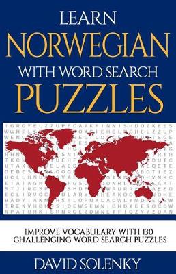 Book cover for Learn Norwegian with Word Search Puzzles