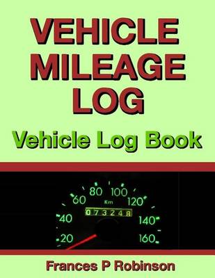 Book cover for Vehicle Mileage Log