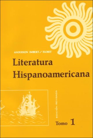 Book cover for Literatura Hispanoamericana, Antologia e Introduccion Historica