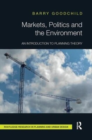 Cover of Markets, Politics and the Environment