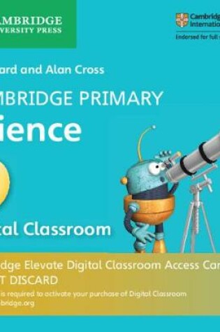 Cover of Cambridge Primary Science Stage 1 Cambridge Elevate Digital Classroom Access Card (1 Year)