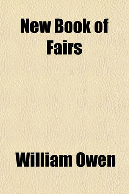 Book cover for New Book of Fairs