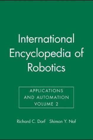 Cover of Dorf: Encyclopedia of Robotics (Introd