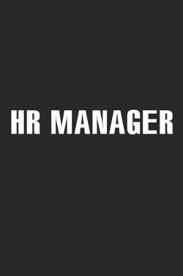 Book cover for HR Manager