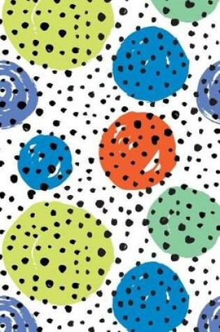 Cover of Bullet Journal Notebook Circles and Spots Pattern 2