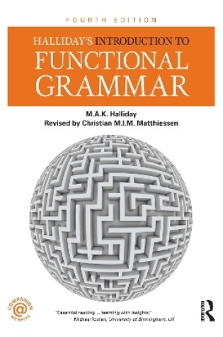 Cover of Halliday's Introduction to Functional Grammar