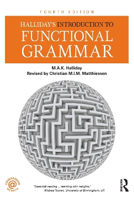 Book cover for Halliday's Introduction to Functional Grammar