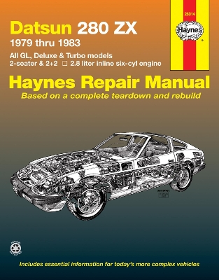 Book cover for Datsun 280ZX (1979-1983) Haynes Repair Manual (USA)