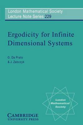 Book cover for Ergodicity for Infinite Dimensional Systems