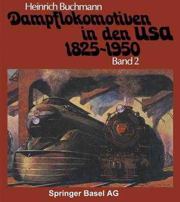 Book cover for Dampflokomotiven in Den USA 1825-1950