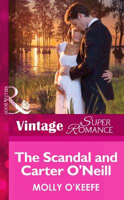 Book cover for The Scandal and Carter O'Neill