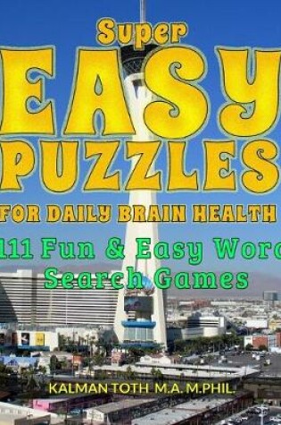Cover of Super Easy Puzzles for Daily Brain Health