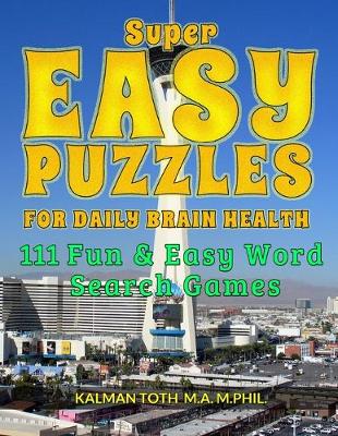 Book cover for Super Easy Puzzles for Daily Brain Health